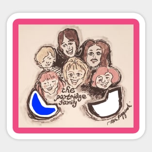 The Partridge Family Sticker